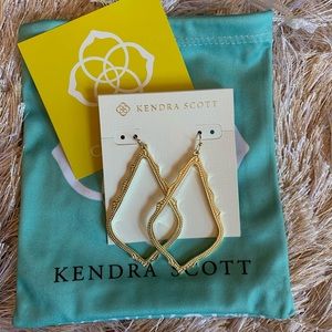 Kendra Scott gold earrings